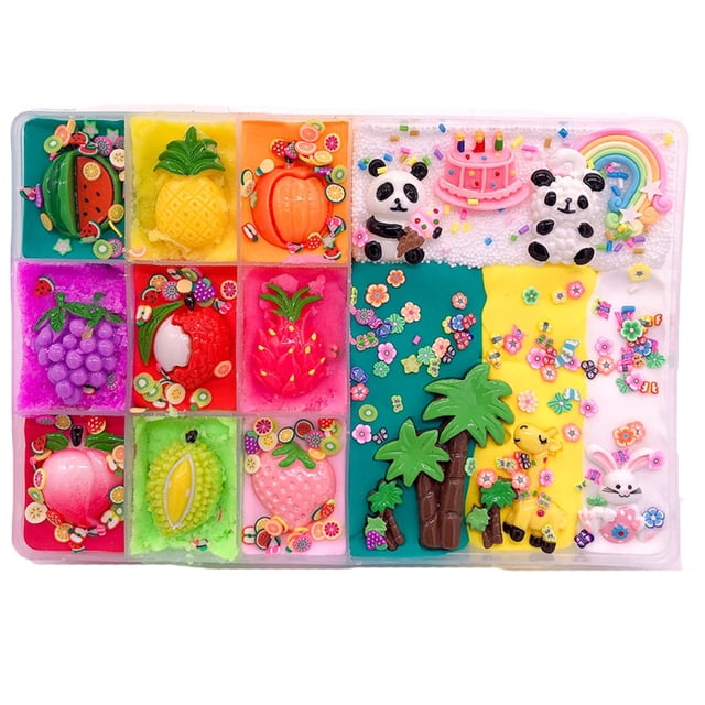 Cute Stretchy Individuality Elasticity Slime Stress Relief Toy For Kids 500Ml Non Sticky Clay