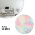thumbnail image 2 of Tapis Shaggy Rond Rond pour Salon Chambre, Tapis de Sol Antidérapant Coloré, 2 of 9