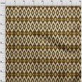 thumbnail image 3 of oneOone Cotton Poplin Fabric Geometric Ikat Print Fabric By The Yard 42 Inch Wide, 3 of 4