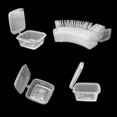 thumbnail image 3 of CUITING 50 Pcs Small Hinged Sauce Pots  1oz Small Plastic Pots with Lids  25ml Mini Takeaway Pots for Deli  Portion Controll  Sauce Cups  Condiments  Meal Prep, 3 of 7