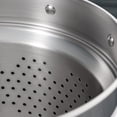thumbnail image 3 of Tramontina Tri-Ply Clad 12 Piece Stainless Steel Cookware Set with Glass Lids, 3 of 8
