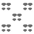 thumbnail image 2 of kurtrusly Adjustable Shoe Heel Pad Insoles for High Heels Customizable Heel Repair Stick gray 5Set, 2 of 6