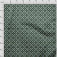 thumbnail image 4 of oneOone Cotton Cambric Dark Green Fabric Block Craft Projects Decor Fabric Printed By The Yard 56 Inch Wide, 4 of 5