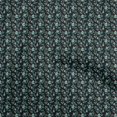 thumbnail image 1 of oneOone Silk Tabby Black Fabric Floral Sewing Craft Projects Fabric Prints By Yard 42 Inch Wide, 1 of 4