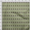 thumbnail image 3 of oneOone Silk Tabby Olive Green Fabric Tree & Geometric Block Fabric For Sewing Printed Craft Fabric By The Yard 42 Inch Wide, 3 of 4