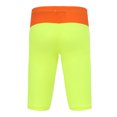 thumbnail image 2 of RUNQHUI Mens Rash Guard Swim Shorts Calf Length Swim Jammer Beach Pool Swimwear Bottoms Fluorescent Yellow 3XL, 2 of 6