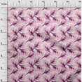 thumbnail image 3 of oneOone Cotton Poplin Light Pink Fabric Floral Craft Projects Decor Fabric Printed By The Yard 56 Inch Wide, 3 of 4