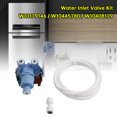 thumbnail image 1 of Kit de Valve d'Entrée d'Eau de Réfrigérateur W10179146 pour Whirlpool Kenmore Maytag, 1 of 15