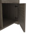 thumbnail image 2 of Bestar Equinox 56W L-Shaped Desk in slate & walnut grey, 2 of 7