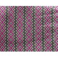thumbnail image 4 of oneOone Georgette Viscose Fabric Diamond & Chevron Ikat Print Fabric BTY 42 Inch Wide, 4 of 4