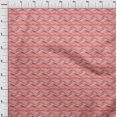thumbnail image 4 of oneOone Rayon Red Fabric Abstract Stripe Fabric For Sewing Printed Craft Fabric By The Yard 56 Inch Wide, 4 of 4