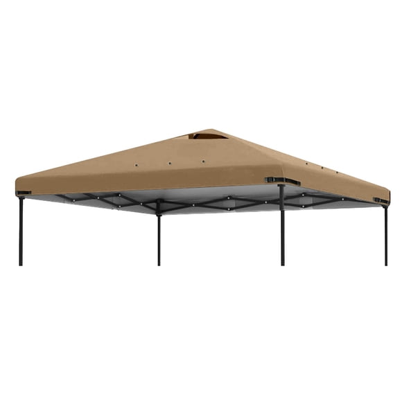 Hearth & Gear 10x10Ft Replacement Cover Tier Gazebo Roof Sunshade Outdoor Cover Sunshade Patio Pavilion Two Piece Couch Cover Sofa Covers 3 Seat round Table Cover Pet Cover for Sofa 3 Piece Couch