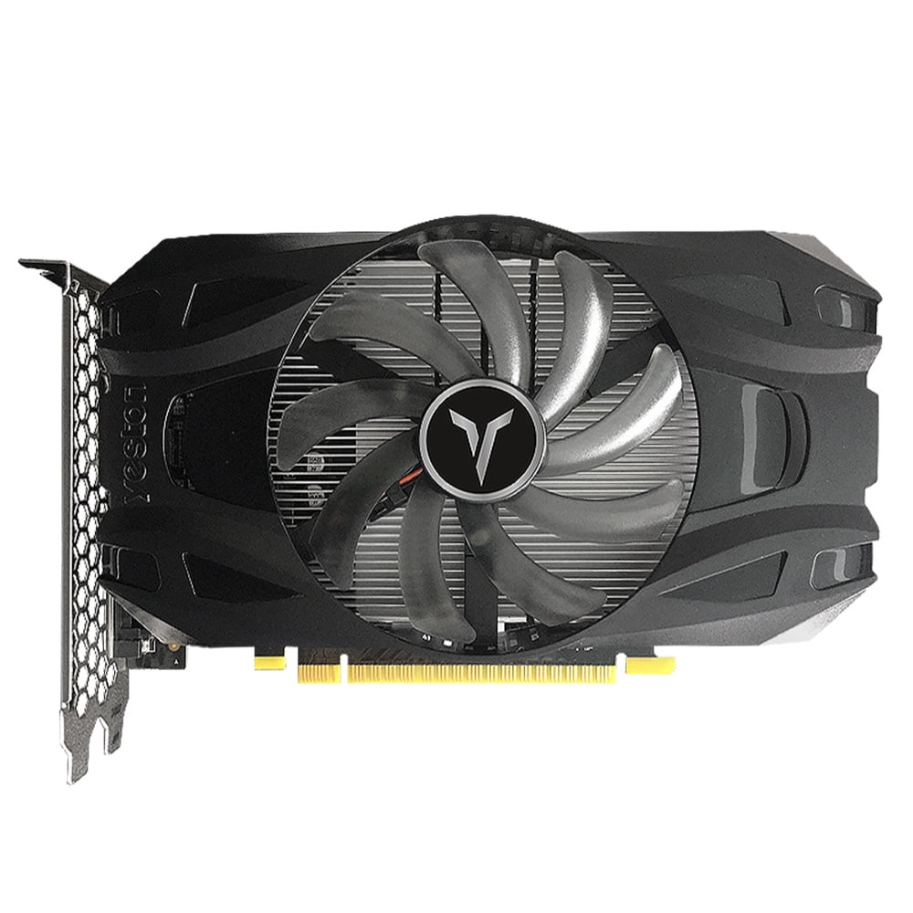 Riwcyla Yeston GTX1050Ti,4G D5 TD Gaming Graphics 1291,1392MHz7008MHz 4G128bitGDDR5 Memory DVI,D//DP Ports , perfect for daily use, outdoor activities, travel & casual occasions