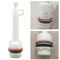 thumbnail image 2 of Bgsha White 1.6 gpf Toilet Flush Valve For Mansfield 211-1112 Replacement Repair Kit, 2 of 8