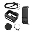 thumbnail image 3 of Plastic Lid Flip Battery Side Case Action Camera Accessories Covers Len action For Go pro 10 9 Cover+Case, 3 of 9