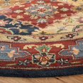 thumbnail image 2 of Safavieh Heritage Red Traditional Rug - Oval 4'6" x 6'6", 2 of 5