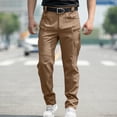 thumbnail image 2 of Pantalon Cargo Tactique pour Hommes, Extérieur, Imperméable, Pantalon de Randonnée, Grande Taille, Ripstop, de Travail, Salopette à Multiples Poches, Pantalon, 2 of 6