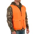 thumbnail image 3 of Gilet de couverture chasse orange vif pour jeunes Realtree, 3 of 7