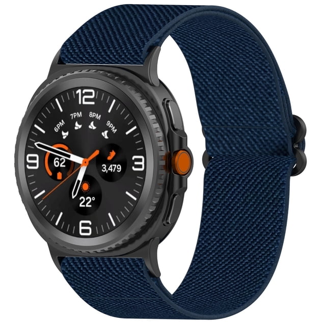 Elastic Nylon Replacement Strap for Galaxy Watch 8 Classic Band Durable Adjustable Smart Wristband Accessories