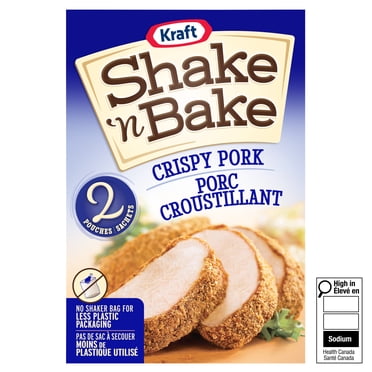 Shake 'N Bake Crispy Pork Coating Mix, 160 g Box