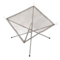 thumbnail image 3 of Folding Fire Pit, Portable Outdoor Firepit Rollable Top Mesh Cross Tube Legs With Storage Bag For Picnic, 3 of 8