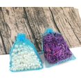 thumbnail image 2 of Sacs en Organza pour Cadeaux de Fête, Lot de 100, 7*9 cm, Bleu, 2 of 4