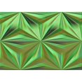 thumbnail image 1 of Ahgly Company Machine Washable Indoor Rectangle Transitional Green Area Rugs, 2' x 4', 1 of 7