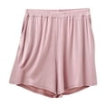 thumbnail image 1 of AherBiu Shorts Grande Taille pour Femmes, Pyjama Taille Haute, Shorts à Jambes Larges, Bas de Pyjama Confortables et Doux, Shorts, 1 of 7