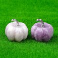 thumbnail image 1 of XZNGL Hand Made Miniature Pumpkin Natural Crystal Stone Halloween Pumpkin Thanksgiving Tabletop Decoration Ornament, 1 of 1