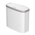 thumbnail image 2 of Dvkptbk bathroom trash can Bathroom Trash Can with Lid Small Garbage Can with Press Lid Plastic Wastebasket with Popup Lid for Toilet Office Bedroom Living Room, 2 of 6