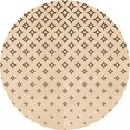thumbnail image 1 of Ahgly Company Machine Washable Indoor Square Transitional Peru Brown Area Rugs, 3' Square, 1 of 7