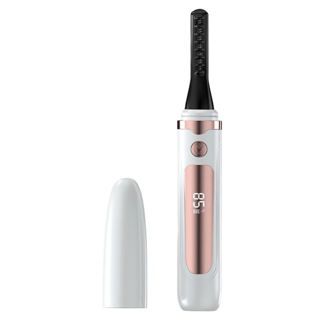 FSTDelivery Heated Eyelash Curlers- Heated Lashash Curler Seller With Comb Eyelash Curler LED Display 4 Temp Settings For Makeup Tools USB Rechargeable, Christmas Birthday Gifts for Women Clearance