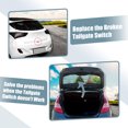 thumbnail image 4 of Unique Bargains 1 Pcs Rear Trunk Tailgate Switch for Hyundai Elantra 81260A5000 ABS Black, 4 of 8