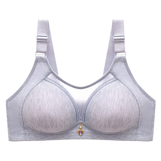 Timegard Womens Wireless Bras with Support and Lift Adjustable Strap Full Coverage Comfortable Everyday Bra