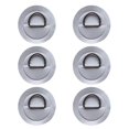 thumbnail image 3 of Almencla 6 Pieces D Pad / For PVC Inflatable Boat, Made Of 316 Stainless Steel Grey, 3 of 6