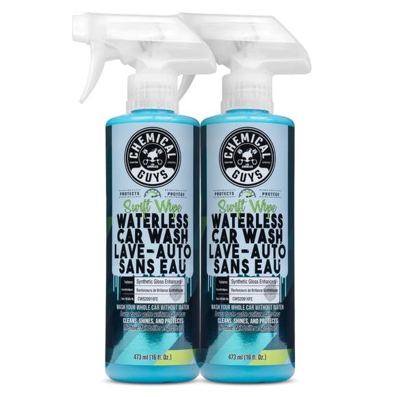 Chemical Guys Swift Wipe Sprayable Waterless Car Wash, Easily Clean - Just Spray & Wipe, Safe for Cars, Trucks, Motorcycles, RVs & More, 47