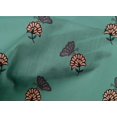 thumbnail image 4 of oneOone Cotton Poplin Fabric Floral & Block Print Fabric By Yard 42 Inch Wide, 4 of 4