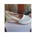 thumbnail image 3 of UKAP Lady Sandals Slip On Wedges Solid Color Shoes Travel Breathable White 6, 3 of 3