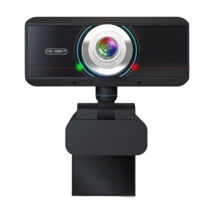 1080P Webcam Caméra Web avec Microphone pour PC Ordinateur USB Caméra Web , Facile à installer