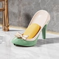 thumbnail image 1 of High Heels Soap Dish Self Draining Soap Dish Shower Suction Cup Soap Dish Stand To Keep Soap Dry Soap Rack Soap Tray Storage Bathroom Soap Dish Bathroom Rugs Bathroom Storage Bathroom Shelves Bathroom, 1 of 3