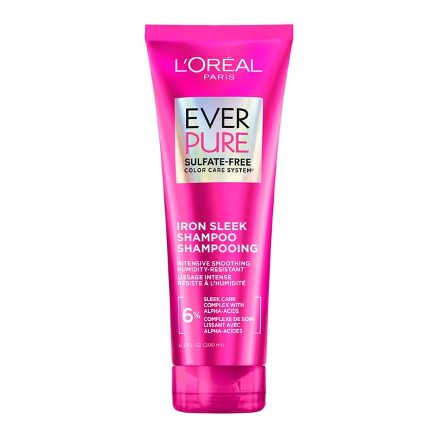 L'Oréal Paris EverPure Iron Sleek Sulfate Free Shampoo 200ml
