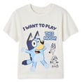 thumbnail image 1 of T-shirt à imprimé graphique Bluey pour petits garçons, 1 of 2