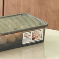 thumbnail image 2 of Plastic Egg Storage Box Plastic Automatic Rolling Transparent Thickened Grooved Egg Storage Container for Refrigerator Kitchen, 2 of 5