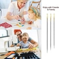 thumbnail image 4 of Opolski 1 Set Stitching Needle Anti-deform Comfortable Grip Portable Hand Blind Needle for Women, 4 of 9