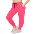 thumbnail image 1 of CHOK Pantalon Cargo Jogger Décontracté Super Doux pour Femmes Noir G, 1 of 6