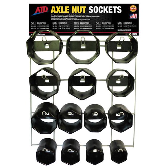 ATD ATD Tools 11227 Douille d'Écrou d'Axe 3.81 Po x 8 PT