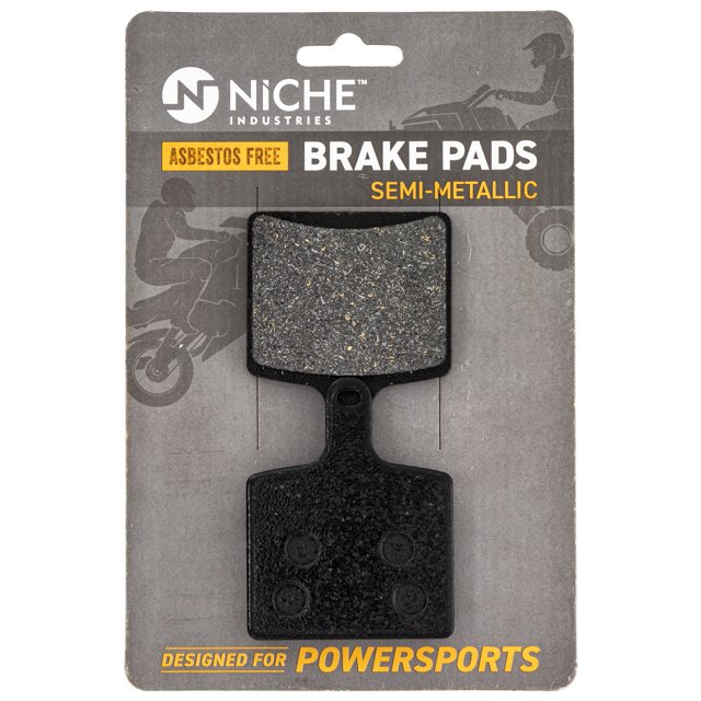 Niche Brake Pad Set for Arctic Cat XF 6000 Riot 8000 ZR 9000 Rear Semi-Metallic 519-KPA2509D