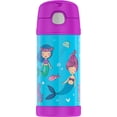 thumbnail image 1 of Thermos Funtainer 12 Oz Vacuum Insulated Straw Bottle, Assorted, 1 of 4