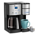 thumbnail image 2 of Cuisinart cafetiere 12 tasses & cafetiere une tasse - centre de cafe - SS-15C, 2 of 4