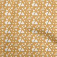thumbnail image 1 of oneOone Polyester Spandex Tissu Jaune Géométrique Matière de Robe Tissu Imprimé Tissu au Mètre 56 Pouces de Large, 1 of 5
